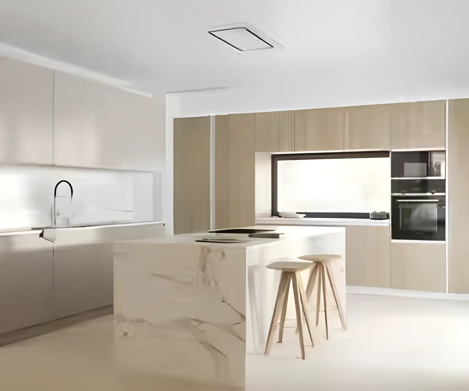 Cocina reformada en Almería con mobiliario nuevo